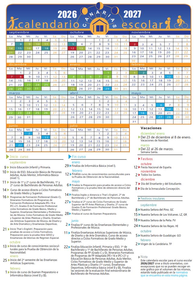 Calendario escolar